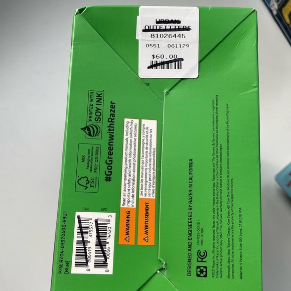 NWT Razer Kaira Wired Xbox Gaming Headset - Picture 9 of 9